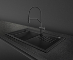 Превью картинка Гранитная мойка Smeg VSGX860MN #3