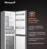 Превью картинка Холодильник с нижней морозилкой Weissgauff WRK 195 D Full NoFrost Dark Grey Glass #11