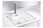 Превью картинка Гранитная мойка Blanсo SUBLINE 500-IF SILGRANIT PuraDur белый с отв.арм. InFino #3