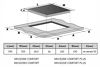 Превью картинка Индукционная варочная панель домино Meferi MIH302WH Comfort #13