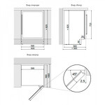 Превью картинка Шкаф винный встраиваемый Винный холодильник (шкаф) компрессорный Dunavox 46 бут DAU-46.146DW #4