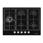 Превью картинка Газовая варочная панель Maunfeld EGHE.75.33CB\G #2