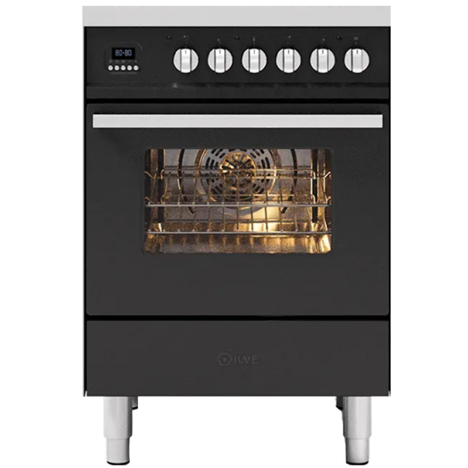 Фото Центр варочный ILVE L06WM3 матовый графит (фурн. сатинированная сталь)