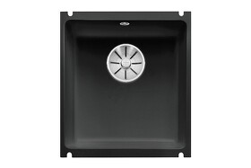 Картинка Blanсo SUBLINE 375-U керамика PuraPlus черный с отв.арм. InFino