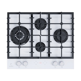 Картинка Lex GVG 646T WH газовая панель