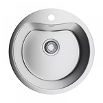 Превью картинка Металлическая мойка Omoikiri Saroma 51-IN нерж. сталь/нержавеющая сталь #1