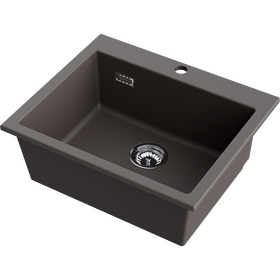 Картинка Omoikiri Omishima 60-SG Matt Natceramic/stone grey матовый
