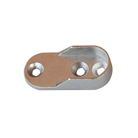 Картинка Duslar Держатель для овальной штанги 15х30 мм, литой