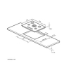 Превью картинка Газовая варочная панель MILLEN MGHGD 7501 WH #2