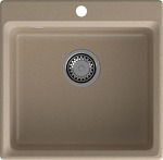 Превью картинка Мраморная мойка GranFest LEVEL 510 Песочный #1