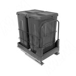 Превью картинка PULSE MOVEBOX F40 Система сортировки и хранения, платформа, 2 емкости (2x21), полн.выдв., плавн.закр., графит (WRB402-42DGPFS) #1
