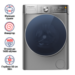 Превью картинка Стиральная машина с фронтальной загрузкой Maunfeld MFWD14106S04 #1