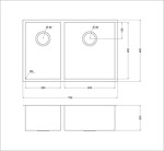 Превью картинка Металлическая мойка EMAR OL-F202 #3