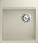 Превью картинка Гранитная мойка Rivelato TESORO 455-R 1-чаш 450*510 beige scuro #1