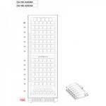 Превью картинка Шкаф винный встраиваемый Винный холодильник (шкаф) компрессорный Dunavox DX-166.428DBK #3