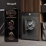 Превью картинка Стиральная машина с фронтальной загрузкой Weissgauff WMD 61211 D Inverter Steam Deep Grey #24