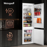 Превью картинка Встраиваемый холодильник с морозильной камерой Weissgauff WRKI 178 V #2