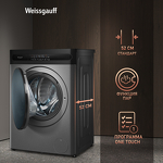 Превью картинка Стиральная машина с фронтальной загрузкой Weissgauff WMD 49411 DC Inverter Steam Grey #19