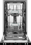 Превью картинка Посудомоечная машина 45см встраиваемая Weissgauff BDW 4026 #9