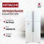 Превью картинка  Холодильник side by side Hitachi R-W660PUC7 GPW #1