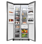 Превью картинка  Холодильник side by side Lex LSB458StGIDBI полувстраиваемый холодильник #13