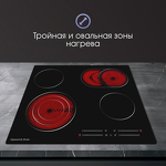 Превью картинка Электрическая варочная панель Zigmund & Shtain CN 44.6 B #4