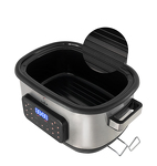 Превью картинка Мультиварка Lex LXMC 5501, мультиварка + аэрофритюрница (черная) #7