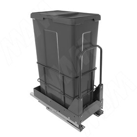Картинка PULSE MOVEBOX F30 Система сортировки и хранения, платформа, 1 емкость (1x35), полн.выдв., плавн.закр., графит (WRB301-35DGPFS)