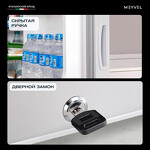 Превью картинка Мини-бар Meyvel Минибар MEYVEL MMT-38W #25
