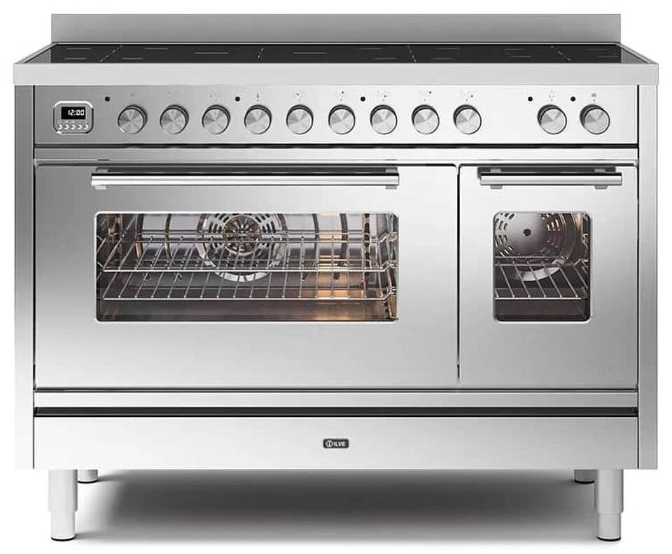 Фото Центр варочный ILVE PI127WE3/SS нержавеющая сталь (фурн. сатинированная сталь)