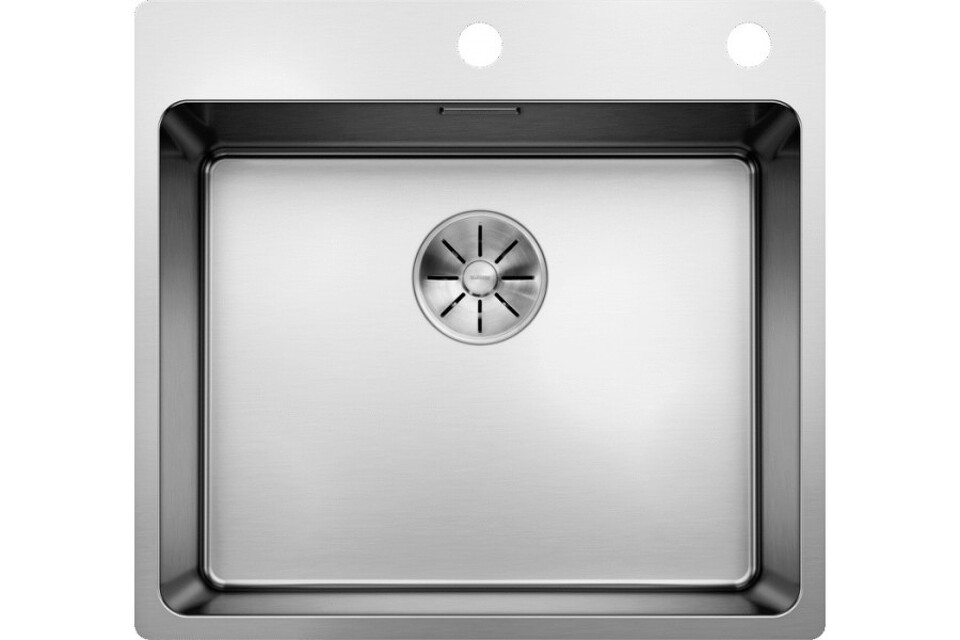 Фото Металлическая мойка Blanсo ANDANO 500-IF-A нерж.сталь зеркальная полировка с кл.-авт. PushControl