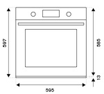Превью картинка Электрический духовой шкаф Bertazzoni F6011MODPLGNE #2