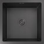 Превью картинка Металлическая мойка GranFest 4444 PVD графит #1