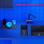 Превью картинка Смеситель для кухни Omoikiri Hotaru-IN-R латунь/нержавеющая сталь/красный #4