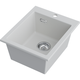 Картинка Omoikiri Omishima 41-WH Matt Natceramic/белый матовый