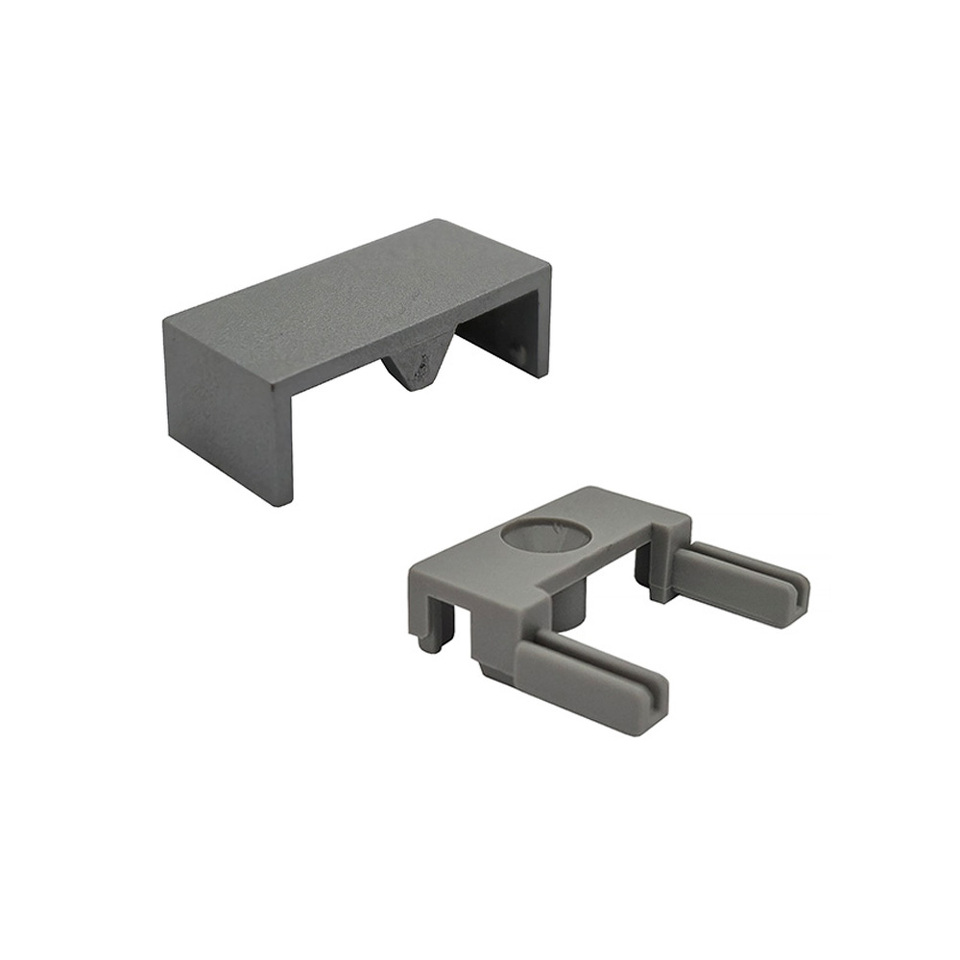 Фото Forma e Funzione Комплект из крепления и заглушки для профиля NETxT, серый