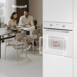 Превью картинка Электрический духовой шкаф Weissgauff EOM 698 PDW Telescopic & Catalytic #15