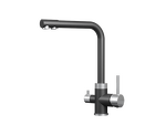 Превью картинка Смеситель для кухни GRANULA 5015, ШВАРЦ #2