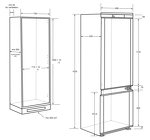 Превью картинка Встраиваемый холодильник с морозильной камерой Haier HBW5719ERU #14