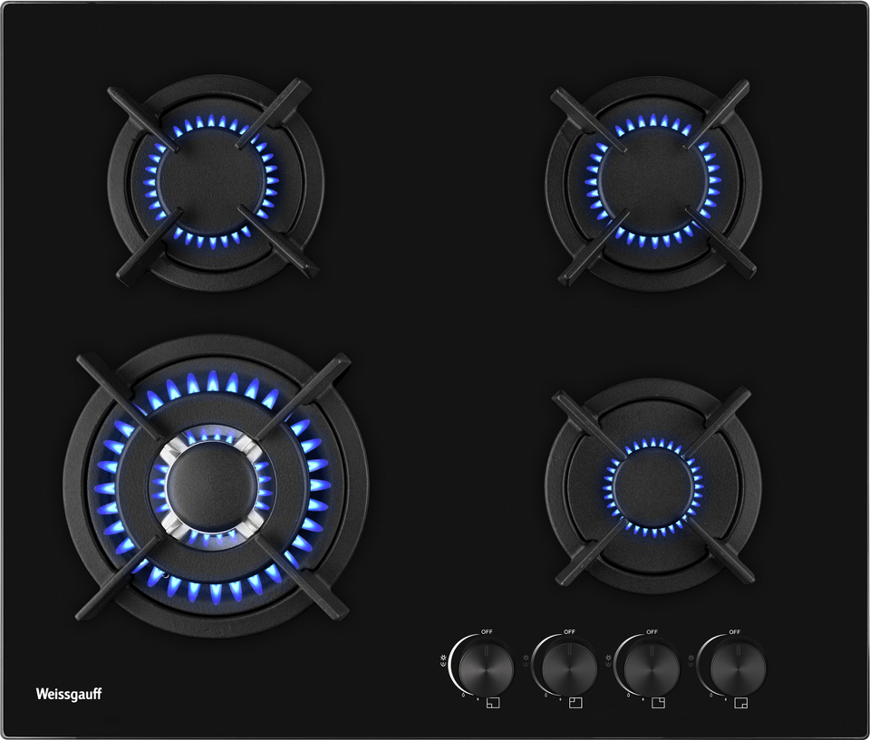 Фото Газовая варочная панель Weissgauff HGG 640 BGB