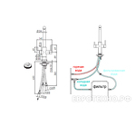 Превью картинка Смеситель для кухни Franke Neptune Clear Water бежевый #3