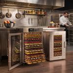 Превью картинка Сушилка для овощей и фруктов Дегидратор Meyvel MDH18-1S (Inox) #10