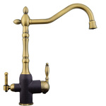 Превью картинка Смеситель для кухни Zigmund & Shtain ZS 1900B Тёмная скала #1