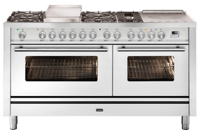 Картинка ILVE P15FSDWE3/SS нержавеющая сталь (фурн. сатинированная сталь)