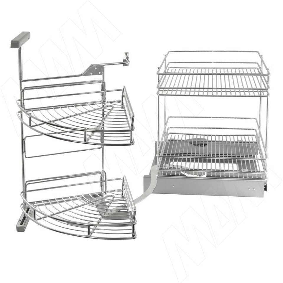 Фото Vibo PARTNER EASY CORNER Волшебный уголок, универсальный, для распашного фасада (NEC45FPR)