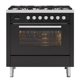 Картинка ILVE Pro Line L09CWM3 матовый графит (фурн. сатинированная сталь)