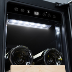 Превью картинка Шкаф винный встраиваемый Meyvel Винный холодильник (шкаф) компрессорный MEYVEL MV19-KST1 #11