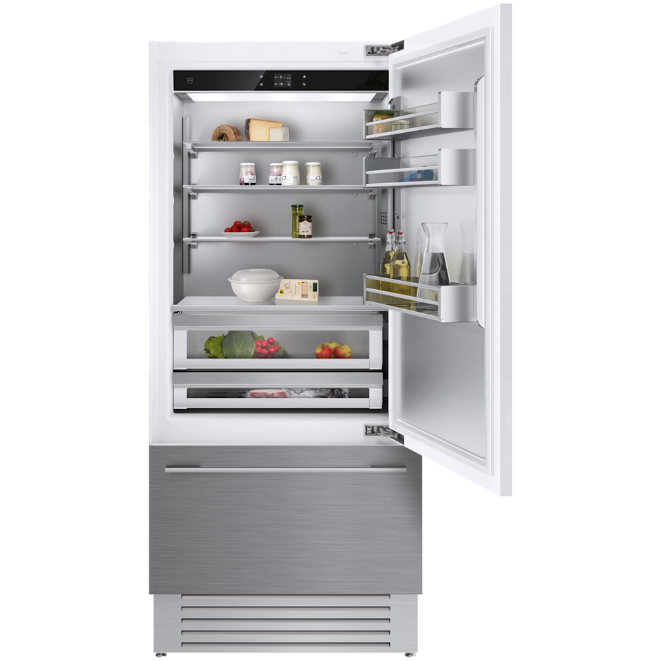 Фото Встраиваемый холодильник с морозильной камерой V-ZUG CombiCooler V6000 Supreme CCO6T-51133 R