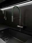 Превью картинка Смеситель для кухни EMAR ЕС - 7024GRN PVD Dark #2