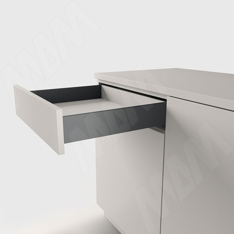 Фото PULSE ЛС БОКС Комплект ящика 500 мм, Н88, с толкателем, черный, LS BOX (LT88500BL)